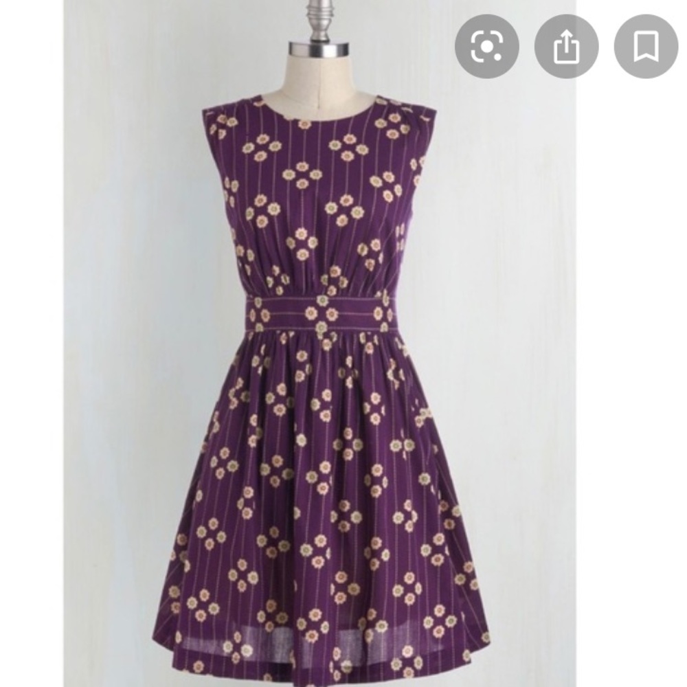 Too Much Fun Dress in Purple